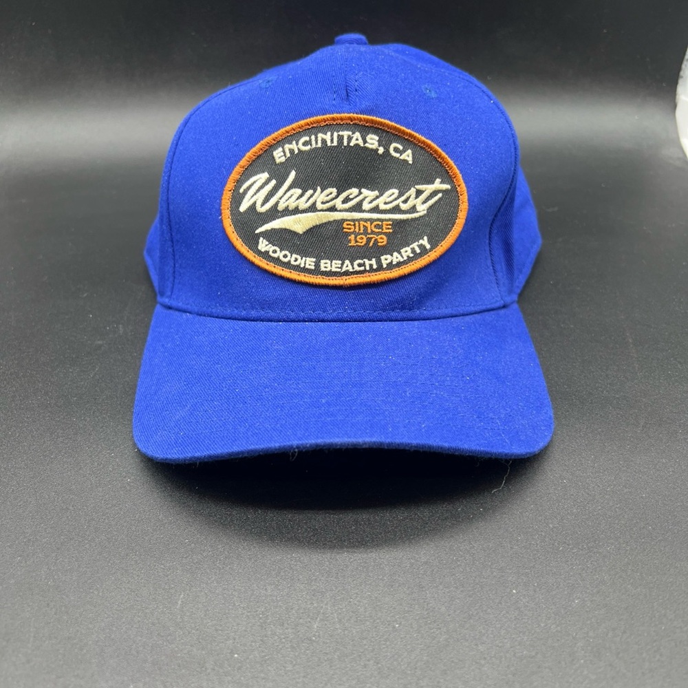 Wavecrest Blue Baseball Cap
